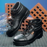 Ботинки кожаные Супербут с металлическим подноском