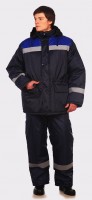 Куртка рабочая утеплённая "Стандарт" мужская с СОП